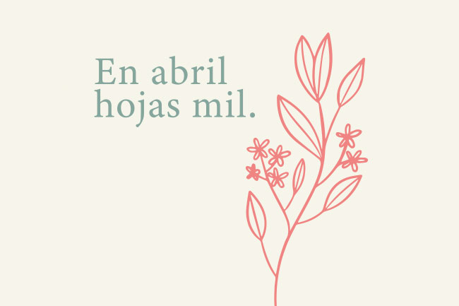 En Abril Hojas Mil